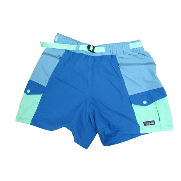 NEW Patagonia Women's Outdoor Everyday Shorts Bayou Blue Size Small - Picture 2 of 4